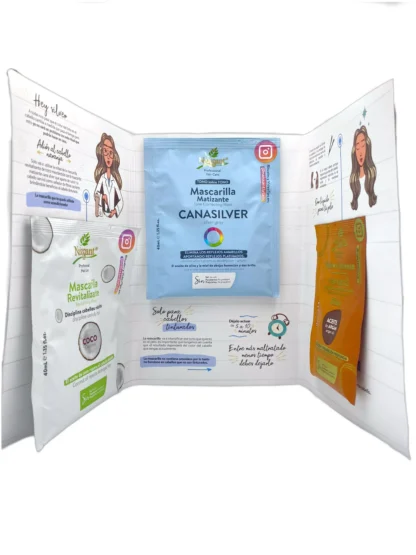 BROCHURE KIT RUBIO SILVER NAISSAINT - Imagen 2