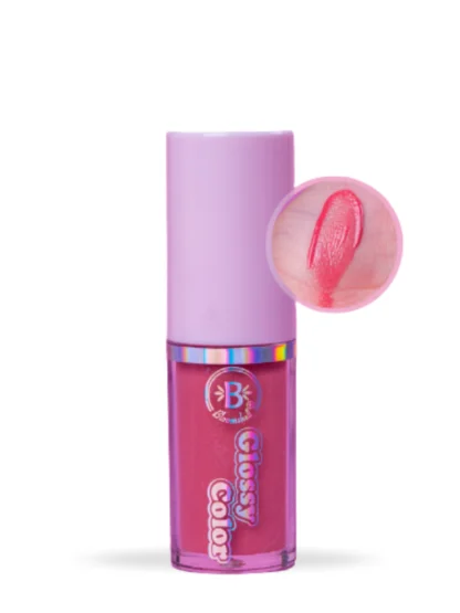 GLOSSY COLOR LABIAL LIP GLOOS BLOOMSHELL - Imagen 4