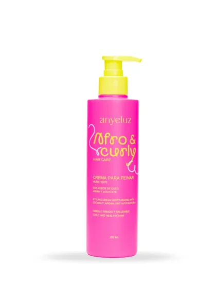 CREMA PARA PEINAR HIDRATANTE AFRO & CURLY