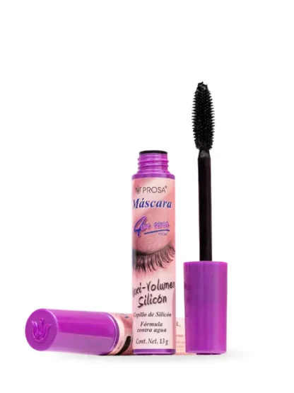 PESTAÑINA MAXI-VOLUMEN SILICON (empaque fucsia)
